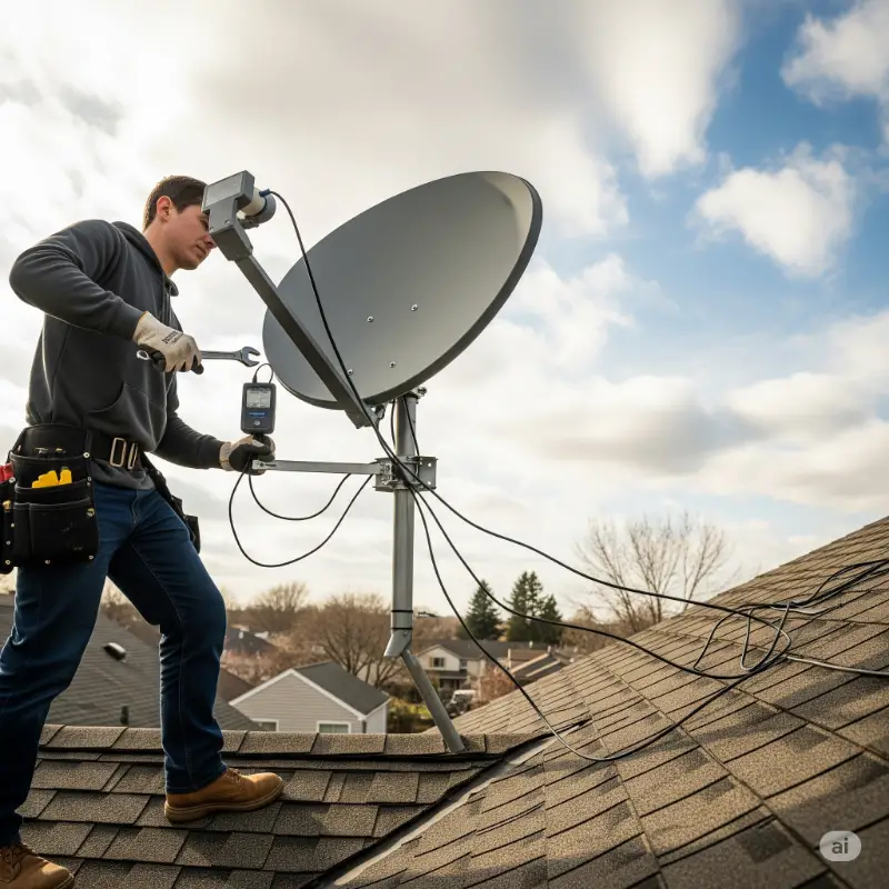 Uydu Montajı ve Ayarı
